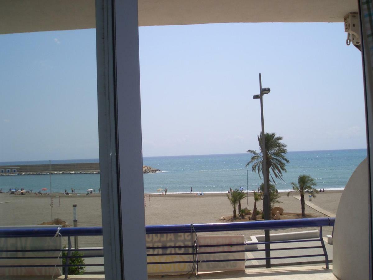 Primerísima línea de playa Carboneras Exterior foto