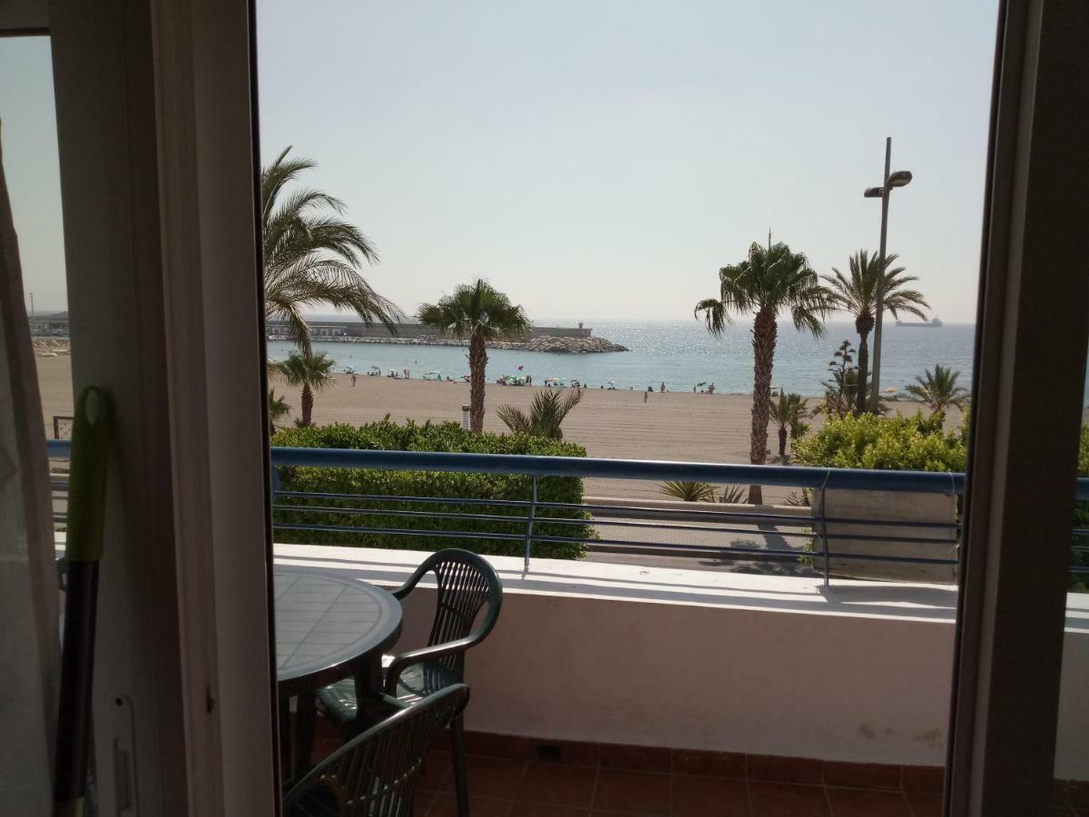 Primerísima línea de playa Carboneras Exterior foto